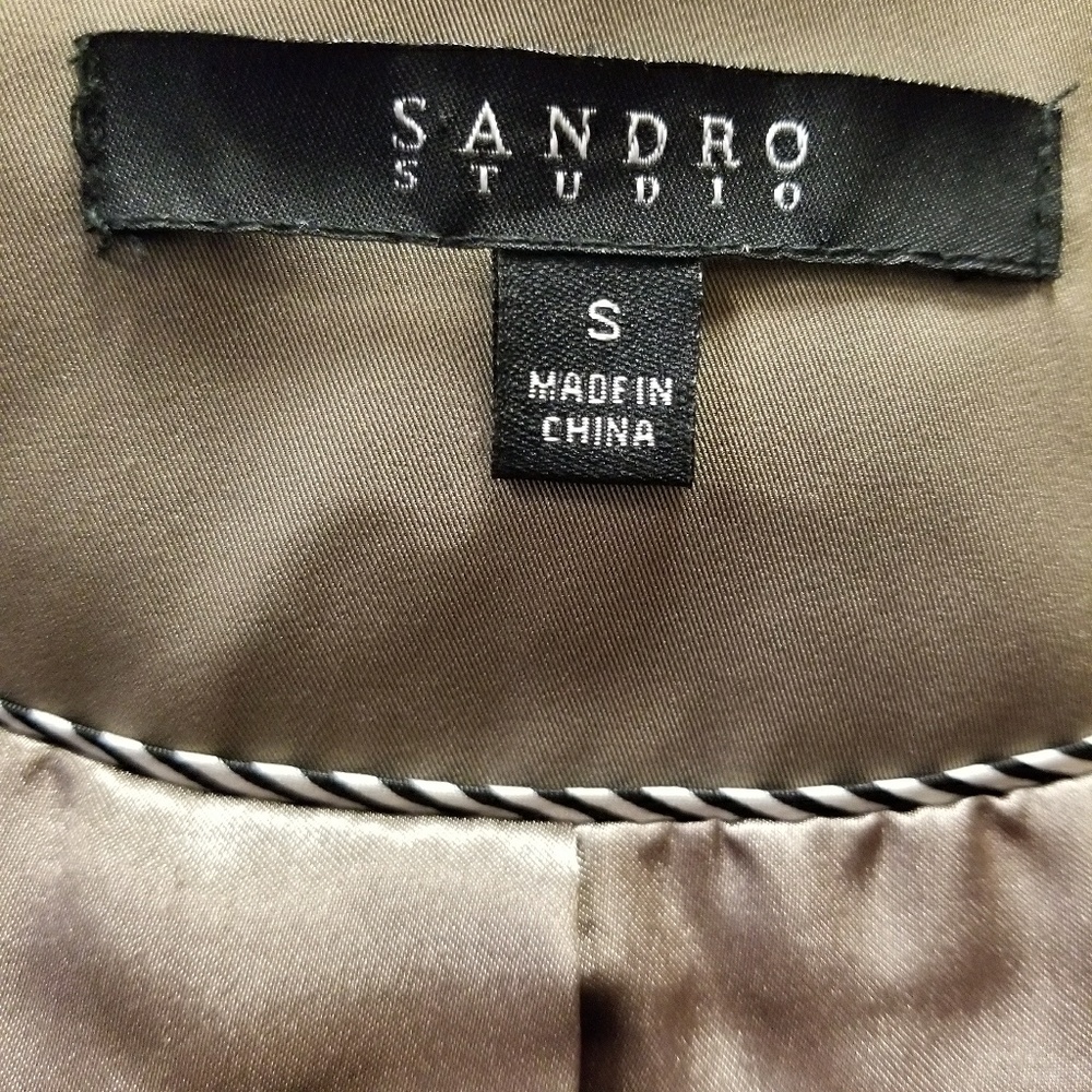 Sandro Studio Spring Jacket - Picture 2 of 3